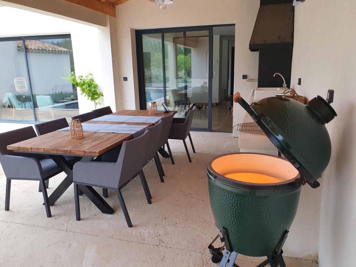 Onze Villa In Provence, Mont Ventoux, New Luxury Villa, Private Pool, Stunning Views, Outdoor Kitchen, Big Green Egg Malaucène Exteriér fotografie