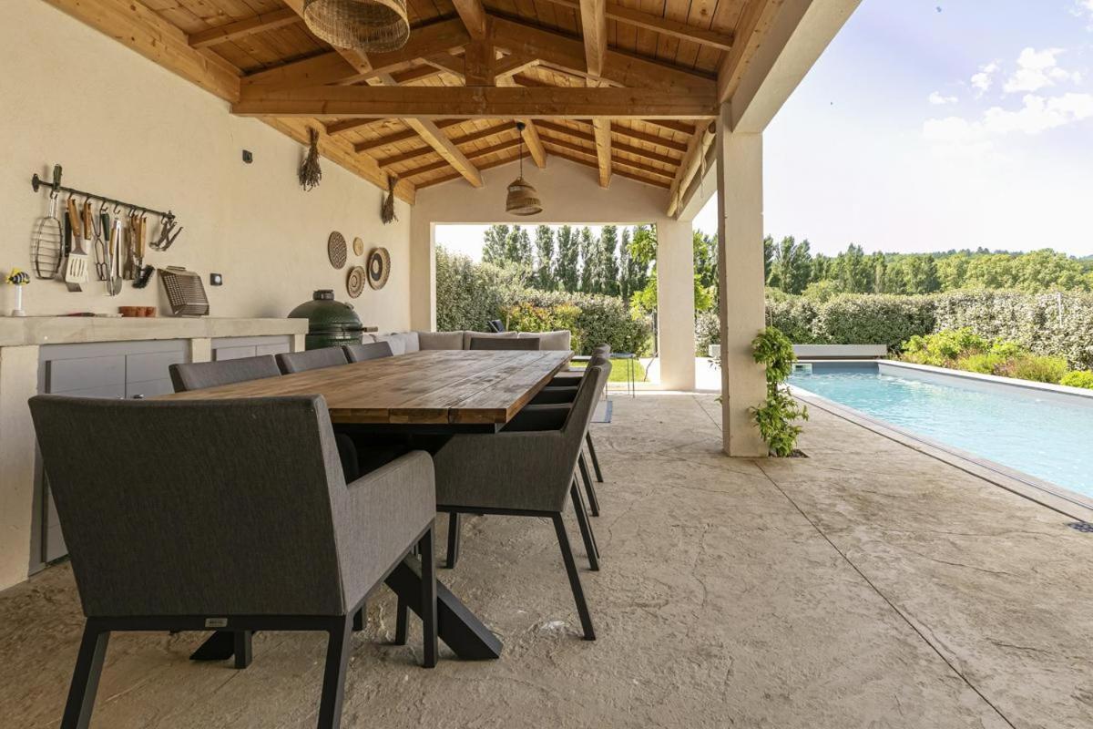 Onze Villa In Provence, Mont Ventoux, New Luxury Villa, Private Pool, Stunning Views, Outdoor Kitchen, Big Green Egg Malaucène Exteriér fotografie